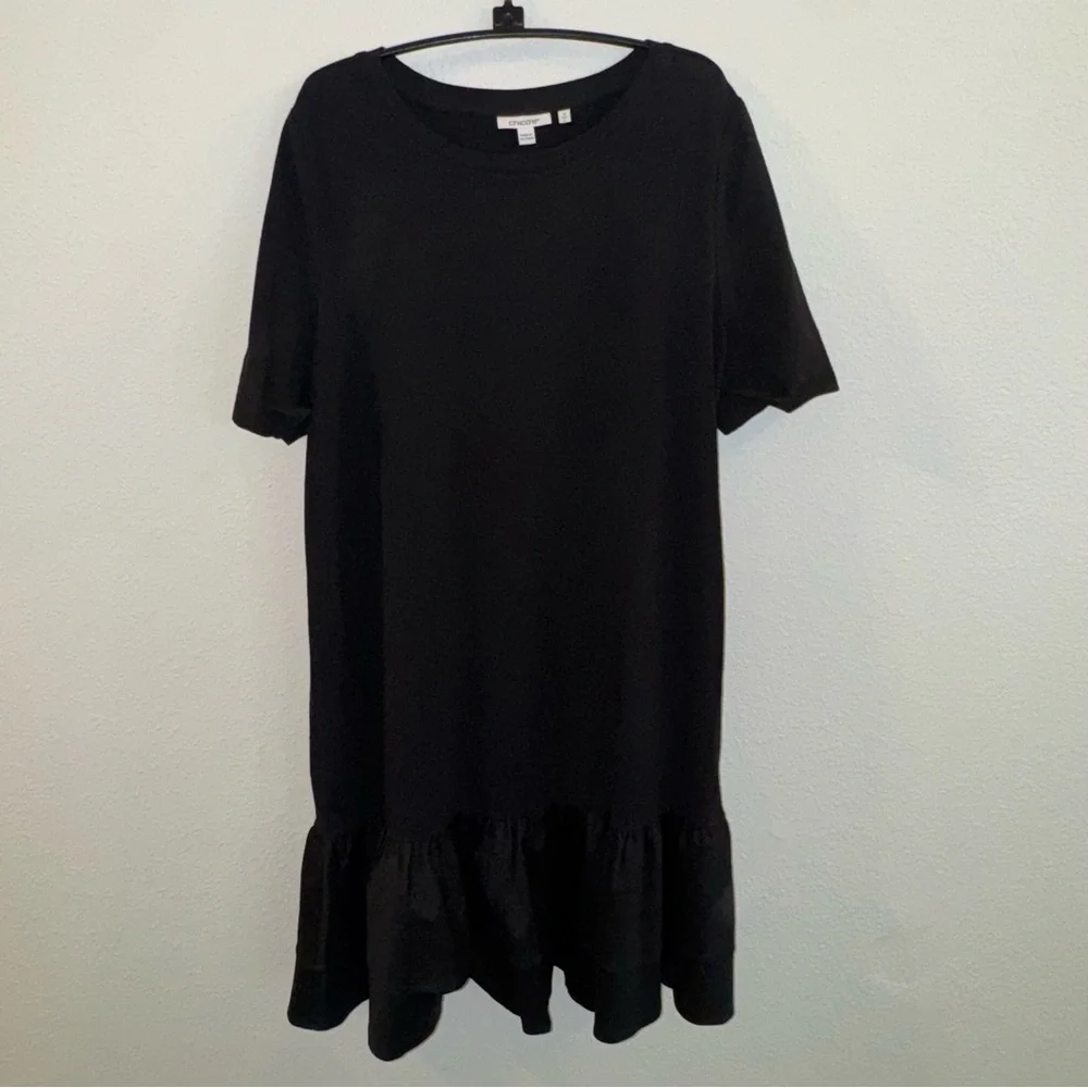 Chico’s Short Dress Tired Tshirt Dress. - Picture 1 of 6